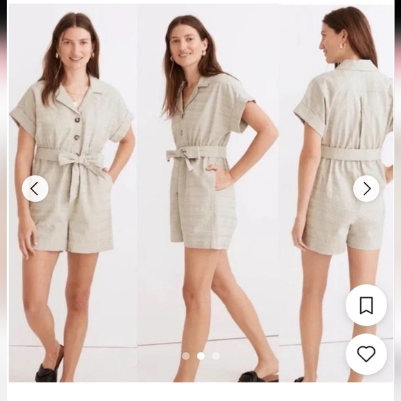 Madewell Sage Green Jumpsuit - Picture 4 of 6
